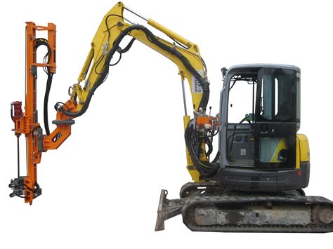 mini excavator rock attachment|rotator attachment for mini ex.